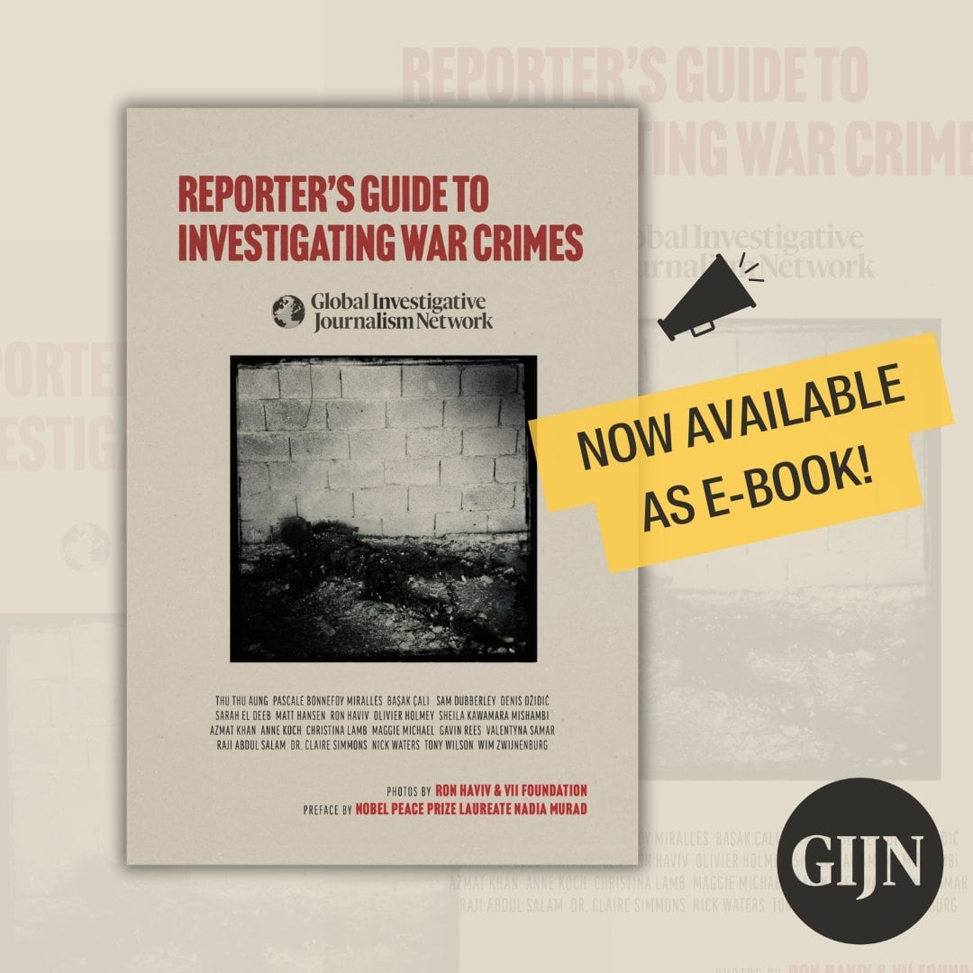 New Releases — Reporter's Guide to Investigating War Crimes